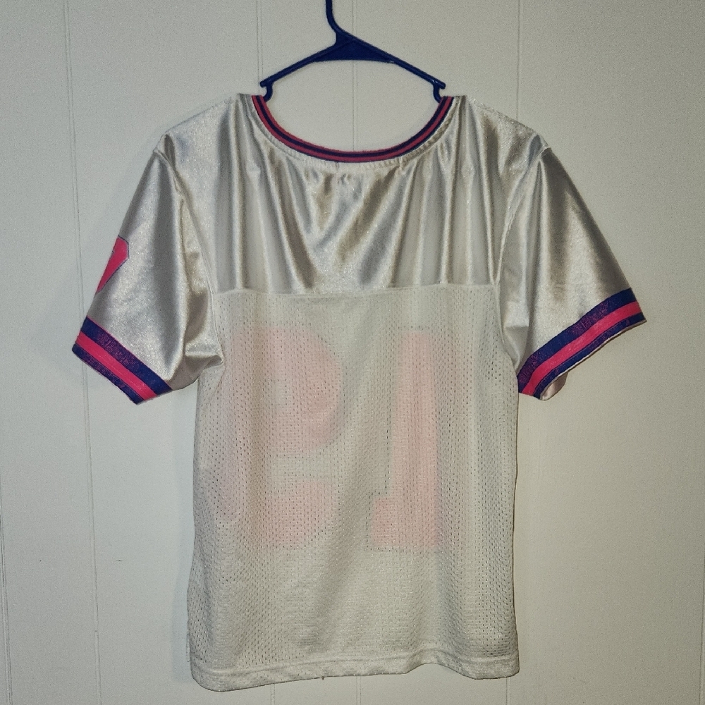 Y2K Derek Heart Jersey Sz L - Picture 6 of 8